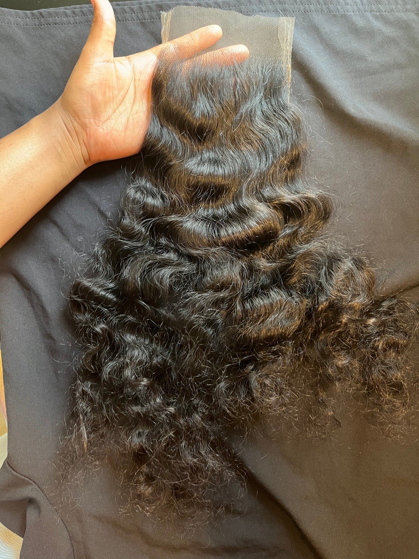 RAW INDIAN CURLY HD 5x5 CLOSURE (PREMIUM COLLECTION)