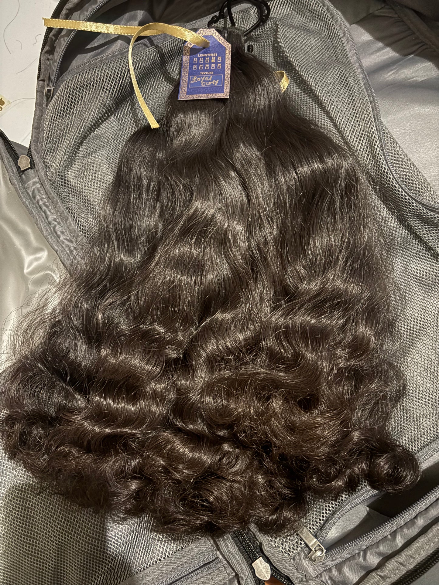 SUPER EXCLUSIVE RAW INDIAN LOYAL CURLY (PREMIUM COLLECTION)