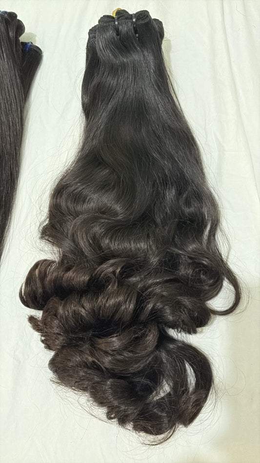 SUPER EXCLUSIVE RAW INDIAN BOUNCY CURLY (PREMIUM COLLECTION)