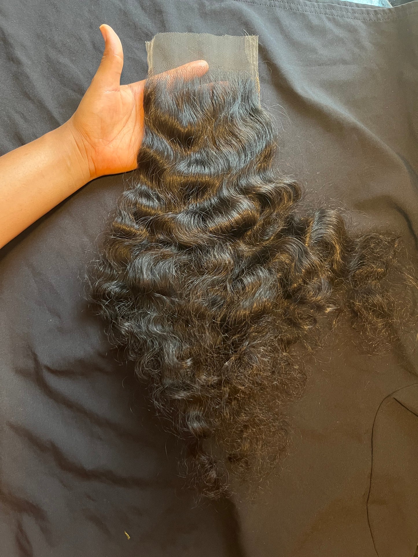 RAW INDIAN CURLY HD 5x5 CLOSURE (PREMIUM COLLECTION)