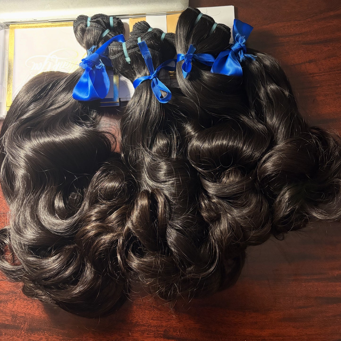 SUPER EXCLUSIVE RAW INDIAN PREMIUM COLLECTION (BOUNCY CURLY)