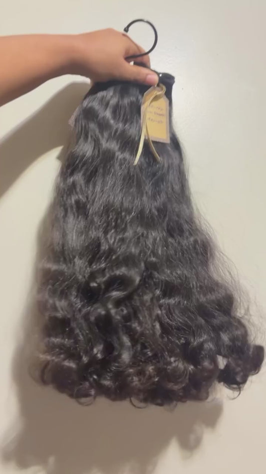 SUPER EXCLUSIVE RAW INDIAN LOYAL CURLY (PREMIUM COLLECTION)